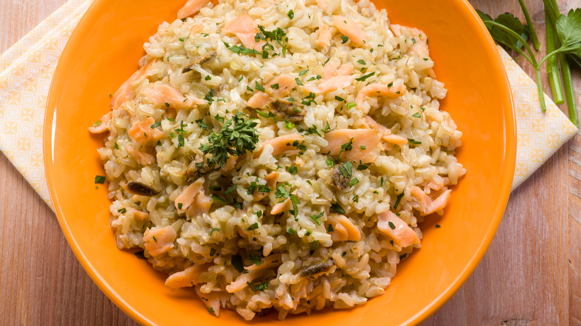 risoto salmão