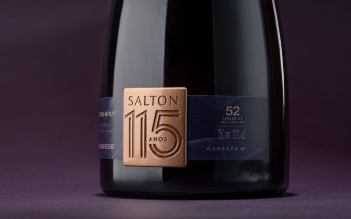 Salton celebra 115 anos com lançamento de espumante comemorativo