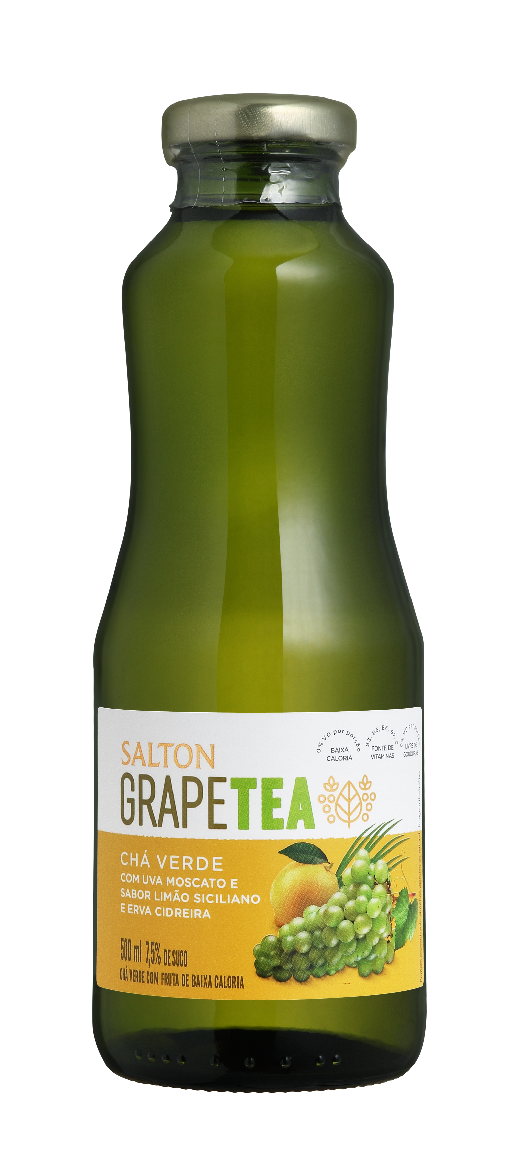 Salton Produto  GRAPE TEA SALTON CHÁ VERDE COM UVA MOSCATO E SABOR LIMÃO  SICILIANO E ERVA CIDREIRA 269ML