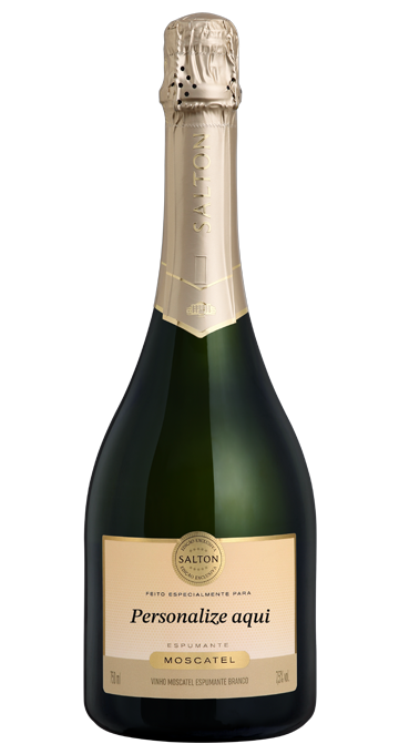 SALTON OURO MOSCATEL - RÓTULO PERSONALIZADO