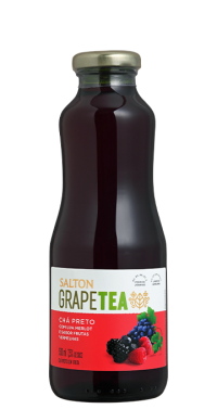 GRAPE TEA SALTON CHÁ PRETO COM UVA MERLOT E SABOR FRUTAS VERMELHAS