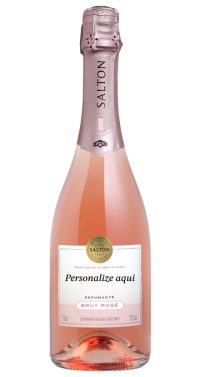 SALTON BRUT ROSÉ - RÓTULO PERSONALIZADO