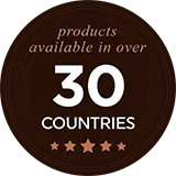 products available in over 30 COUNTRIES